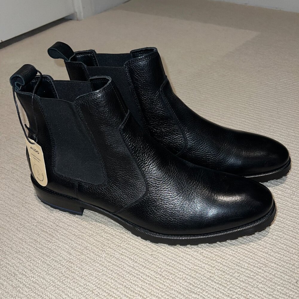 ALDO Men's Leather Ankle Boots
